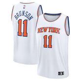 Jalen Brunson New York Knicks Fast Break Replica Player Jersey - Association Edition - White for sale