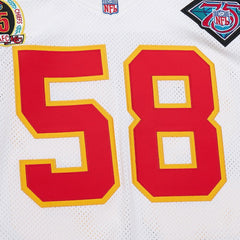 Derrick Thomas Kansas City Chiefs 1994 Authentic Throwback Retired Player Jersey - White on sale