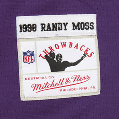 Randy Moss Minnesota Vikings Player Name & Number Hoodie Legacy Jersey - Purple cheap