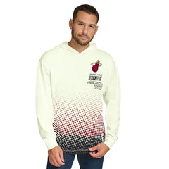 Miami Heat Tommy Jeans Ben Vintage Applique Long Sleeve Hoodie T-Shirt - Cream cheap