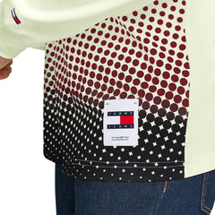 Miami Heat Tommy Jeans Ben Vintage Applique Long Sleeve Hoodie T-Shirt - Cream cheap