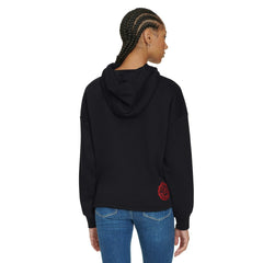 Philadelphia 76ers Tommy Jeans Women's Stella Cropped Pullover Hoodie - Black shop