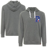 Philadelphia 76ers Sportiqe Unisex Varsity Collection Blake Pullover Hoodie - Heather Gray discount