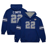 Emmitt Smith Dallas Cowboys Retired Player Name & Number Pullover Hoodie - Navy outlet