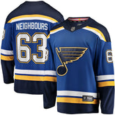 Jake Neighbours St. Louis Blues Fanatics Home Premier Breakaway Player Jersey - Blue Jerseys