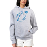 Detroit Lions G-III 4Her by Carl Banks Women's Football Logo Fleece Tri-Blend Pullover Hoodie - Heather Gray outlet