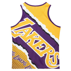 Los Angeles Lakers Jumbotron 2.0 Sublimated Tank Top - Gold shop