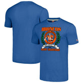 Randy Gradishar Denver Broncos Homage Unisex Caricature Retired Player Tri-Blend T-Shirt - Royal discount