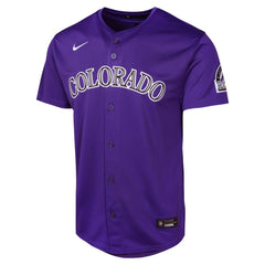 Colorado Rockies Youth Alternate Limited Jersey Purple