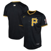 Pittsburgh Pirates Youth Alternate Limited Jersey Black