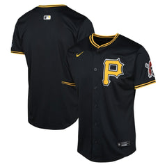 Pittsburgh Pirates Youth Alternate Limited Jersey Black