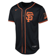 San Francisco Giants Youth Alternate Limited Jersey Black