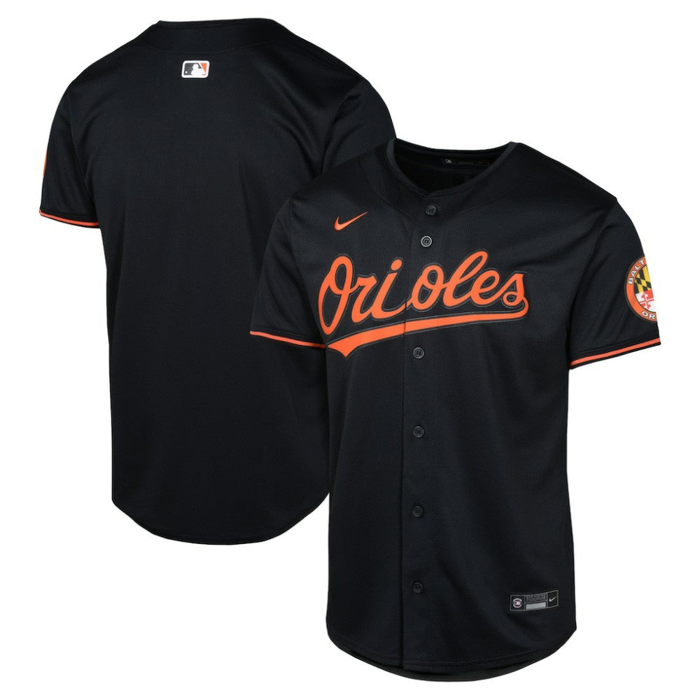 Baltimore Orioles Youth Alternate Limited Jersey Black