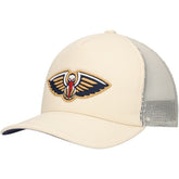 New Orleans Pelicans Trucker Adjustable Hat - Cream cheap