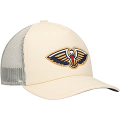 New Orleans Pelicans Trucker Adjustable Hat - Cream cheap