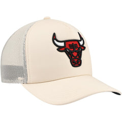 Chicago Bulls Trucker Adjustable Hat - Cream cheap