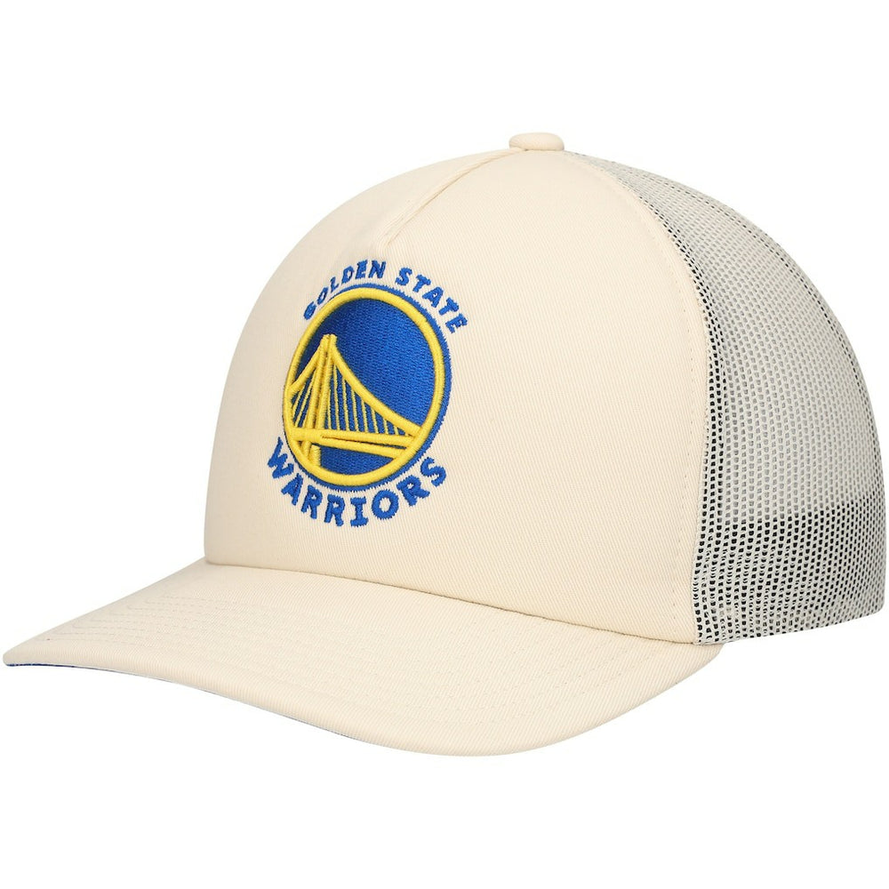 Golden State Warriors Trucker Adjustable Hat sale - Cream on sale