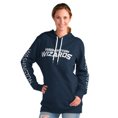 Washington Wizards G-III 4Her by Carl Banks Women's Base Coach Pullover Hoodie - Navy outlet