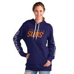 Phoenix Suns G-III 4Her by Carl Banks Women's Base Coach Pullover Hoodie - Purple online
