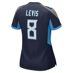Will Levis Tennessee Titans Women's Alternate Game Jersey - Navy discount