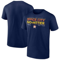 Ronel Blanco Houston Astros Space City No-Hitter T-Shirt - Navy