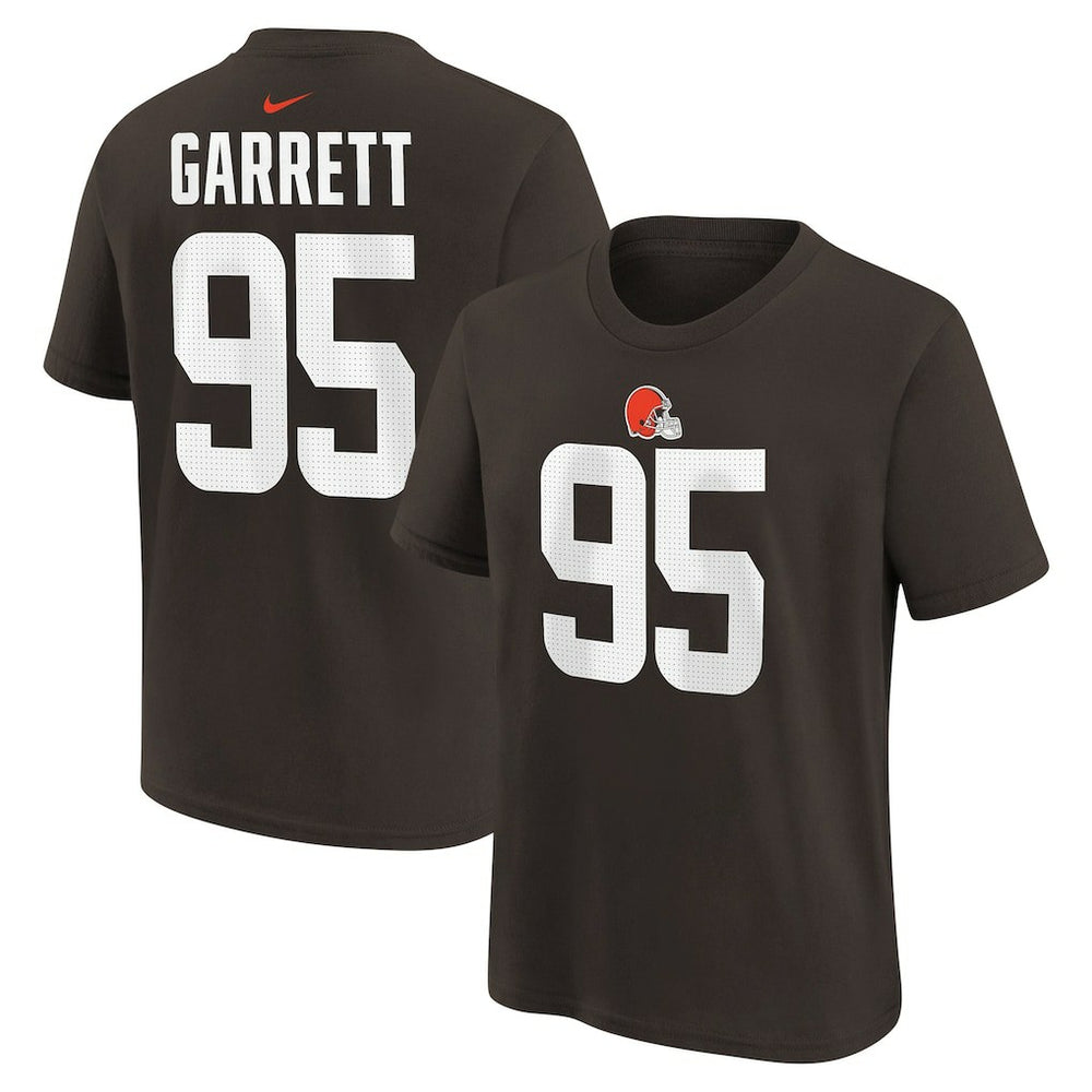 Myles Garrett Cleveland Browns Youth Player Name & Number T-Shirt - Brown sale