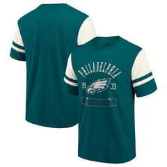 Philadelphia Eagles Darius Rucker Collection Football T-Shirt - Midnight Green outlet