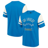 Los Angeles Chargers Darius Rucker Collection Football T-Shirt - Powder Blue cheap