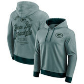 Green Bay Packers Darius Rucker Collection Tonal Knit Pullover Hoodie - Green for sale