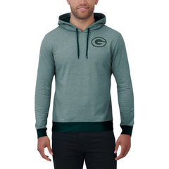 Green Bay Packers Darius Rucker Collection Tonal Knit Pullover Hoodie - Green for sale