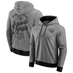 Jacksonville Jaguars Darius Rucker Collection Tonal Knit Pullover Hoodie - Black on sale