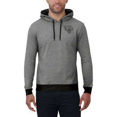 Jacksonville Jaguars Darius Rucker Collection Tonal Knit Pullover Hoodie - Black on sale