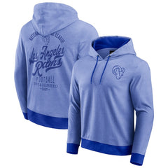 Los Angeles Rams Darius Rucker Collection Tonal Knit Pullover Hoodie - Royal for sale