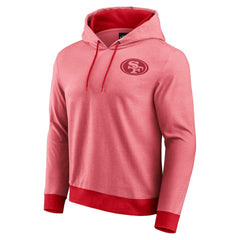 San Francisco 49ers Darius Rucker Collection Tonal Knit Pullover Hoodie - Scarlet outlet