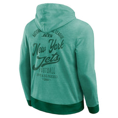 New York Jets Darius Rucker Collection Tonal Knit Pullover Hoodie - Green sale