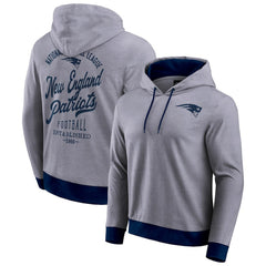 New England Patriots Darius Rucker Collection Tonal Knit Pullover Hoodie - Navy sale