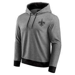 New Orleans Saints Darius Rucker Collection Tonal Knit Pullover Hoodie - Black on sale