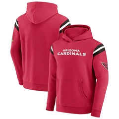 Arizona Cardinals Darius Rucker Collection Football Washed Pullover Hoodie - Cardinal cheap