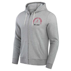 Arizona Cardinals Darius Rucker Collection Vintage Stripe Full-Zip Hoodie - Heather Gray online