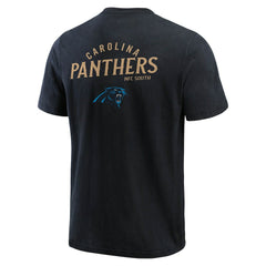 Carolina Panthers Darius Rucker Collection Washed Henley T-Shirt - Black discount