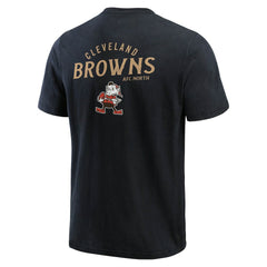 Cleveland Browns Darius Rucker Collection Washed Henley T-Shirt - Black discount