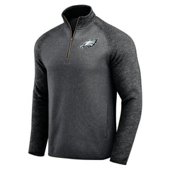 Philadelphia Eagles Darius Rucker Collection Tonal Quarter-Zip Jacket - Black on sale