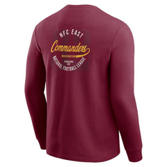 Washington Commanders Darius Rucker Collection Washed Waffle-Knit Long Sleeve T-Shirt - Burgundy outlet