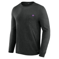 Minnesota Vikings J. Palmer In-The-Pocket Long Sleeve T-Shirt - Black for sale