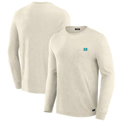 Miami Dolphins J. Palmer In-The-Pocket Long Sleeve T-Shirt - Cream for sale