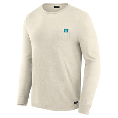 Miami Dolphins J. Palmer In-The-Pocket Long Sleeve T-Shirt - Cream for sale