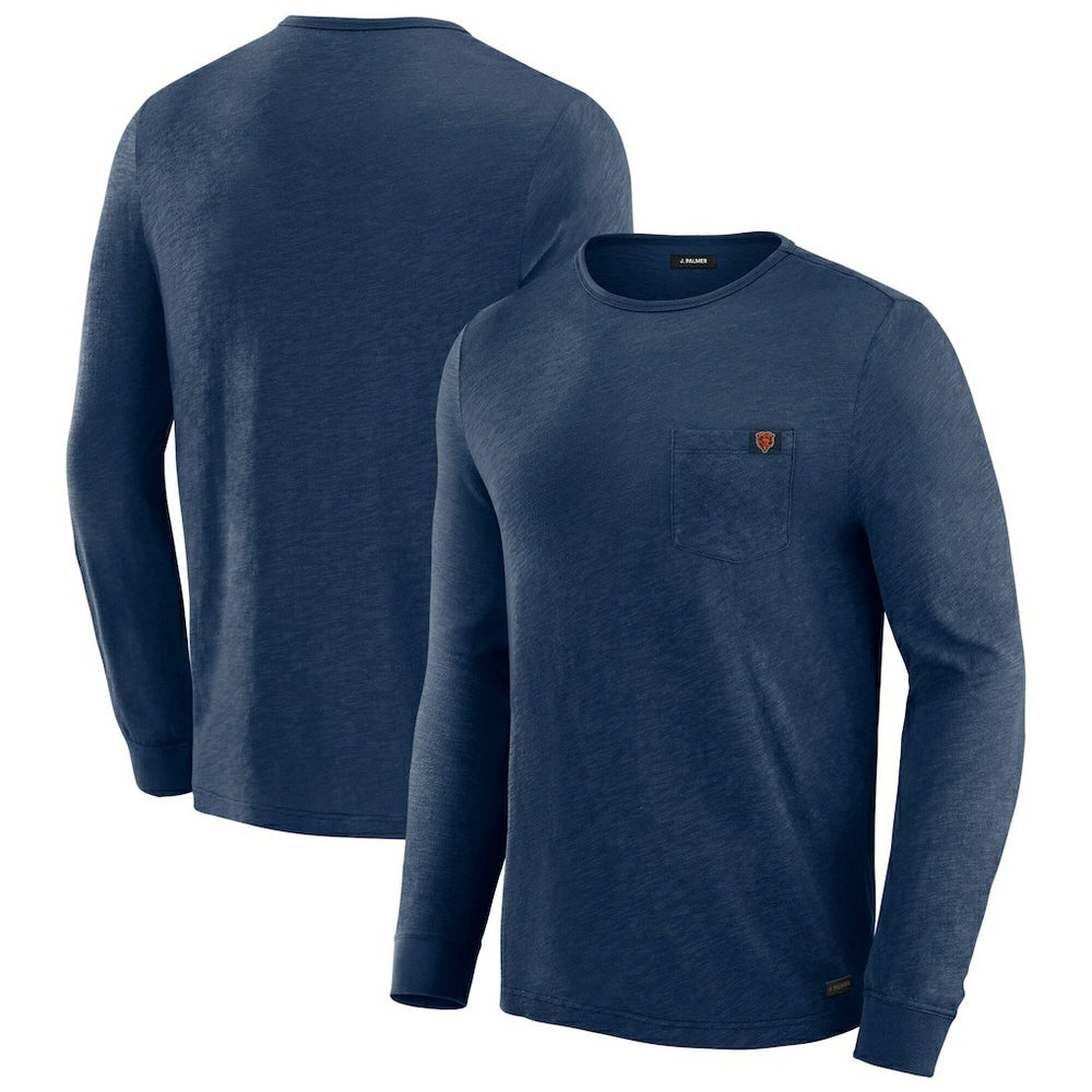 Chicago Bears J. Palmer In-The-Pocket Long Sleeve T-Shirt - Navy on sale