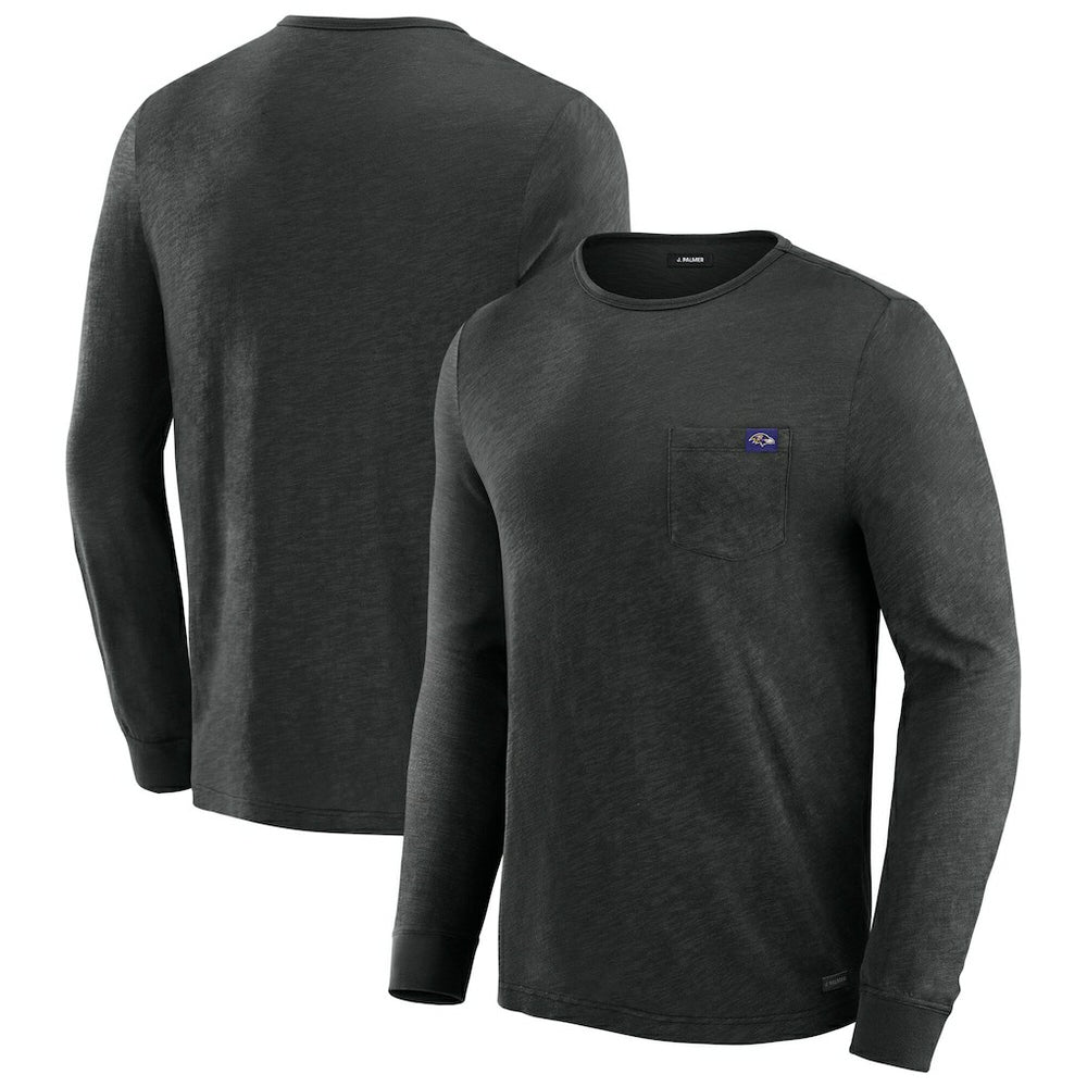 Baltimore Ravens J. Palmer In-The-Pocket Long Sleeve T-Shirt - Black cheap