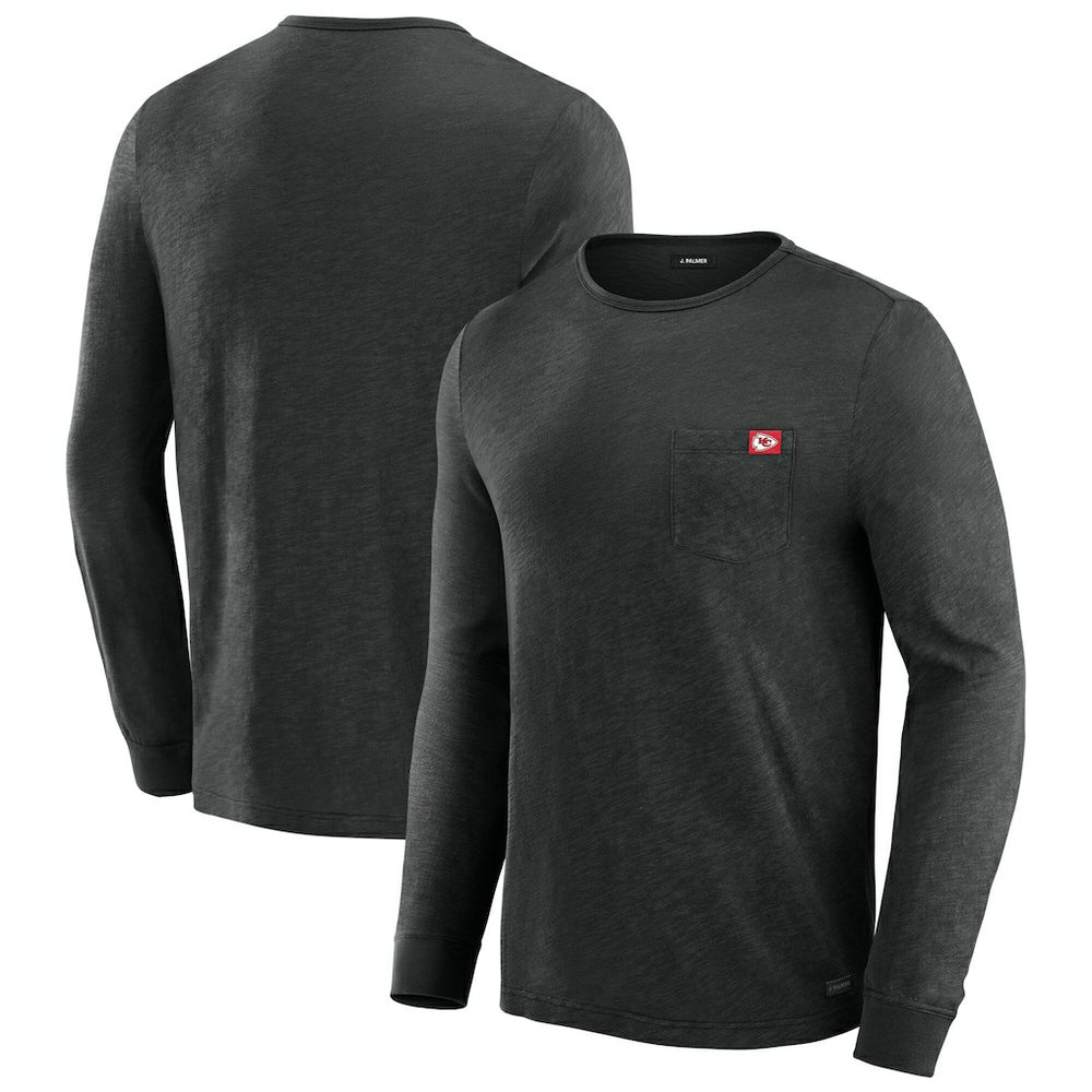 Kansas City Chiefs J. Palmer In-The-Pocket Long Sleeve T-Shirt - Black discount