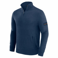 Denver Broncos J. Palmer Franchise Quarter-Zip Sweater - Navy discount